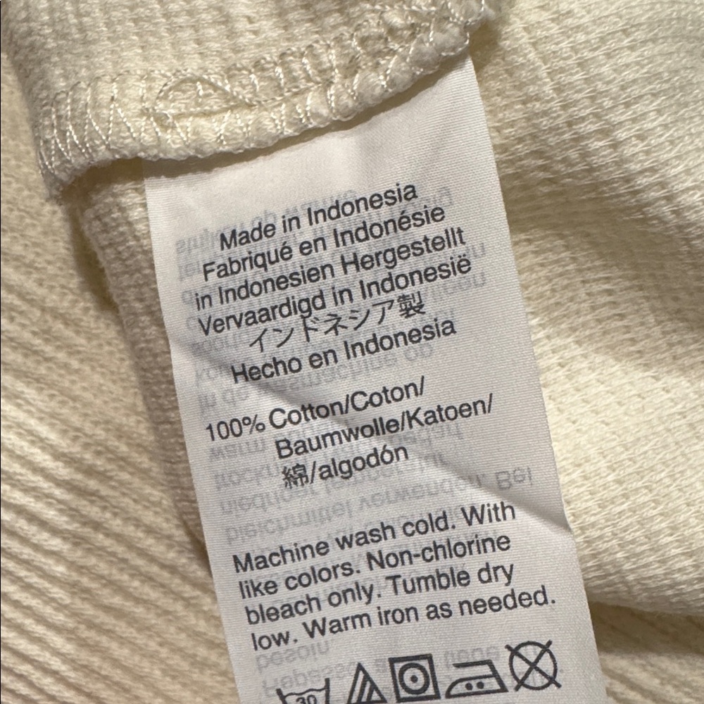 Madewell Button-Front Tie Tank Top - Picture 3 of 3